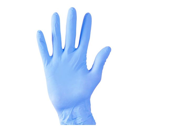 Powder-Free Latex Utility Gloves. 100 Gloves. S, M, L and XL