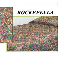 Elegance™ Bedspreads - King 120"x118" - Rockefellar - Cranberry