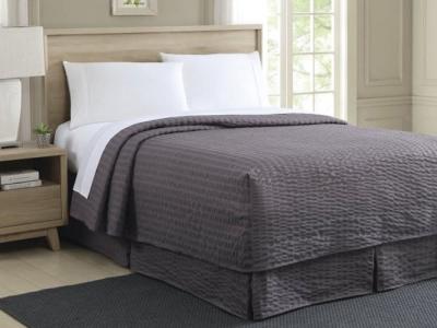 Decorative Top Sheets - Grey Crinkle Effect