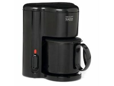 Sunbeam 4-cup coffee maker with stainless steel carafe, #162-3289